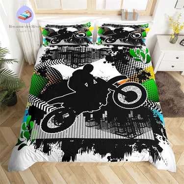Housse de Couette Moto Roue Arrière